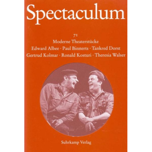 Edward Albee Paul Binnerts Tankred Dorst Gertrud Kolmar Ronald Kosturi - Spectaculum 71