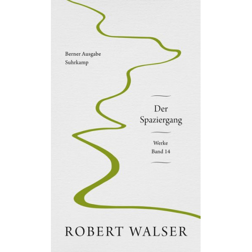 Robert Walser - Werke. Berner Ausgabe