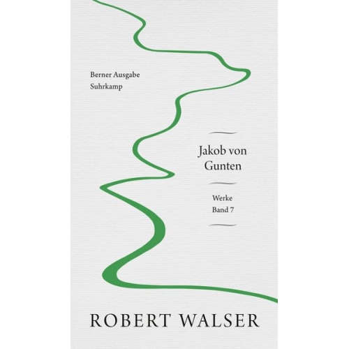 Robert Walser - Werke. Berner Ausgabe