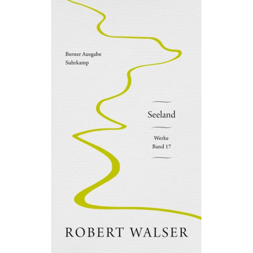 Robert Walser - Werke. Berner Ausgabe