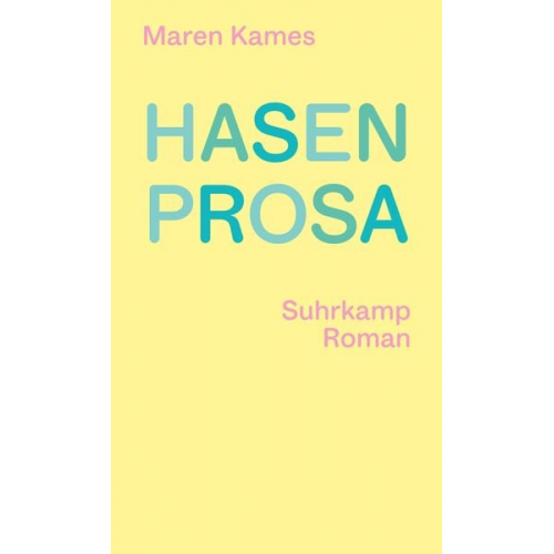 Maren Kames - Hasenprosa