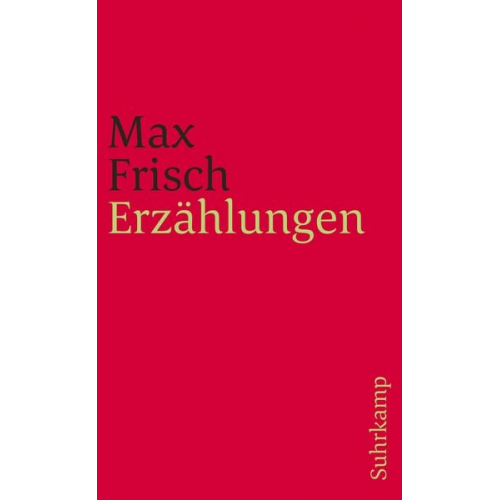 Max Frisch - Erzählungen