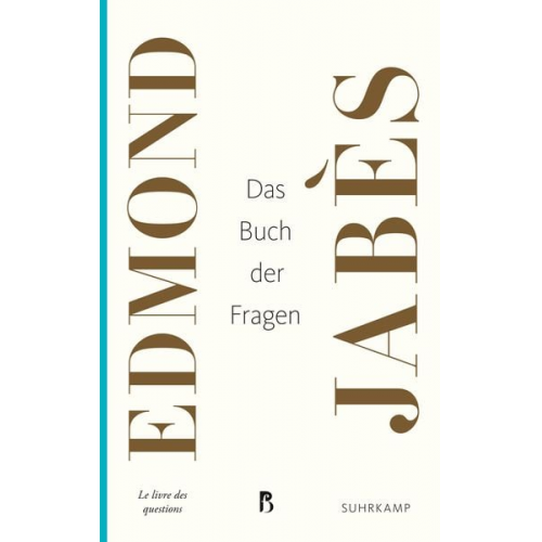 Edmond Jabès - Das Buch der Fragen