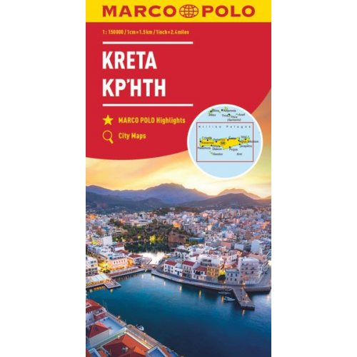 Marco Polo - MARCO POLO Regionalkarte Kreta 1:150.000