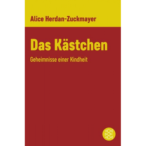 Alice Herdan-Zuckmayer - Das Kästchen