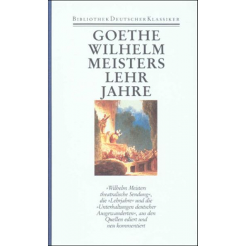 Johann Wolfgang von Goethe - Sämtliche Werke. Briefe, Tagebücher und Gespräche. 40 in 45 Bänden in 2 Abteilungen