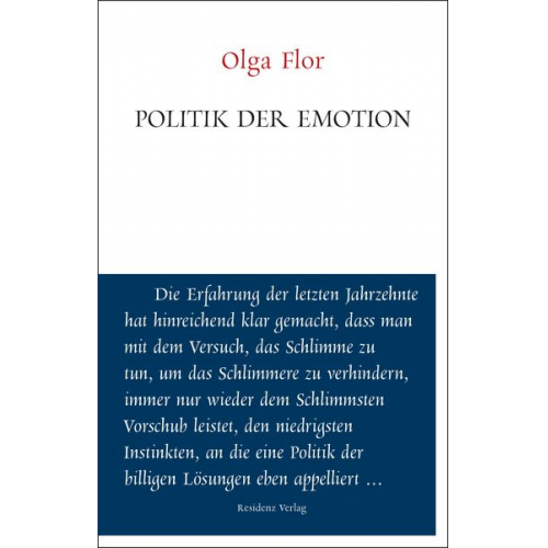 Olga Flor - Politik der Emotion