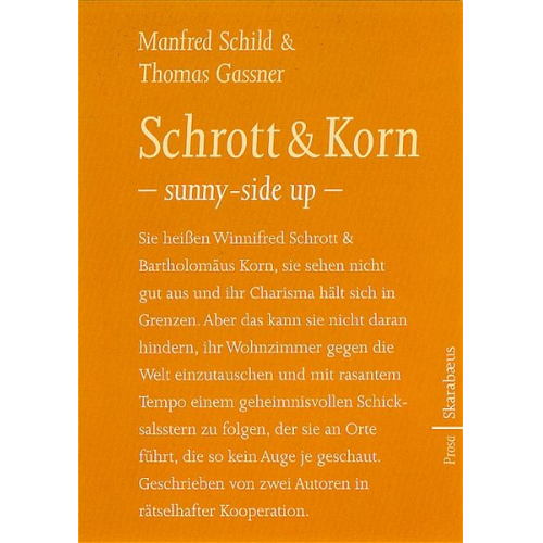 Manfred Schild Thomas Gassner - Schrott & Korn