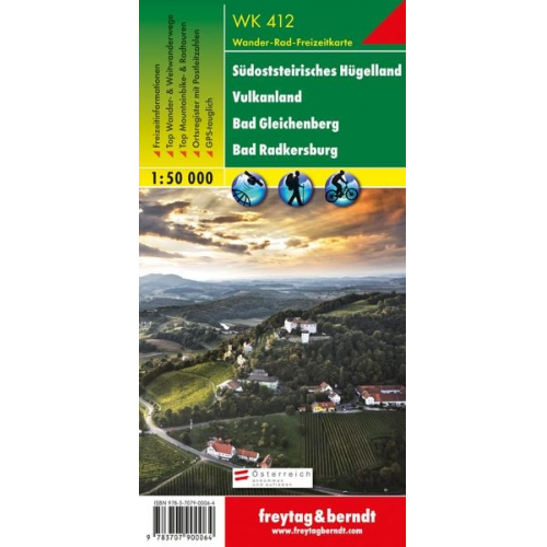 Südoststeirisches Hügelland 1 : 50 000. WK 412