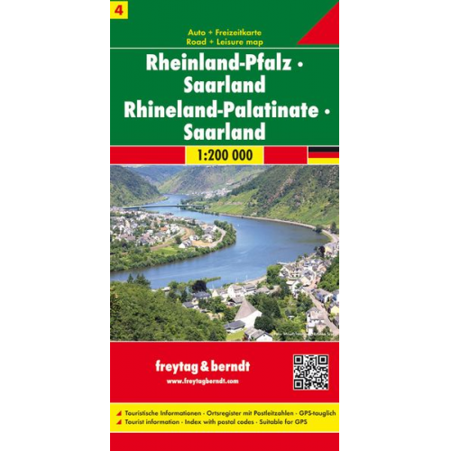 Deutschland 04 Rheinland Pfalz, Saarland 1 : 200 000