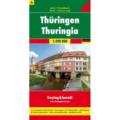 Deutschland 06 Thüringen 1 : 200 000