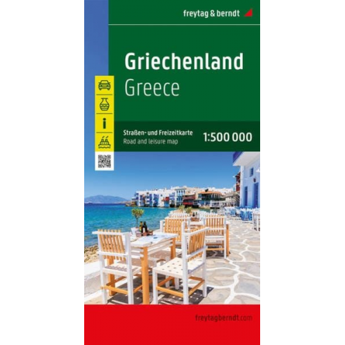 Griechenland, Autokarte 1:500.000