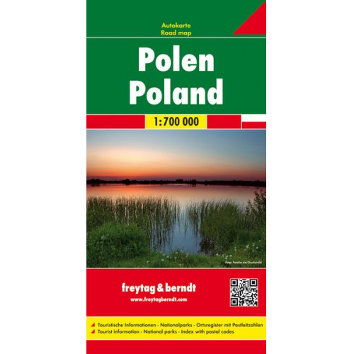 Polen 1 : 700 000. Autokarte