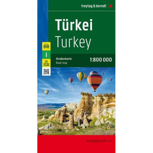 Türkei 1 : 800 000. Autokarte