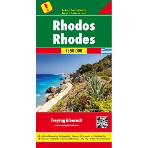 Rhodos, Autokarte 1:50 ß000