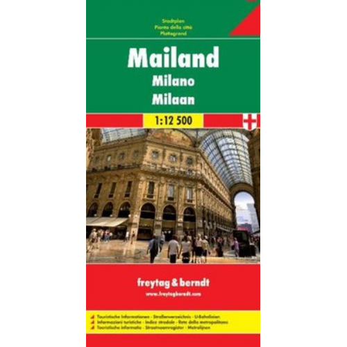 Mailand Gesamtplan 1 : 12 500