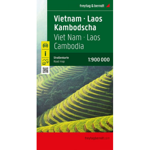 Vietnam - Laos - Kambodscha 1 : 900 000