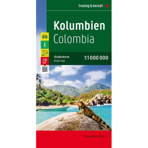 Kolumbien, Autokarte 1:1 Mio.