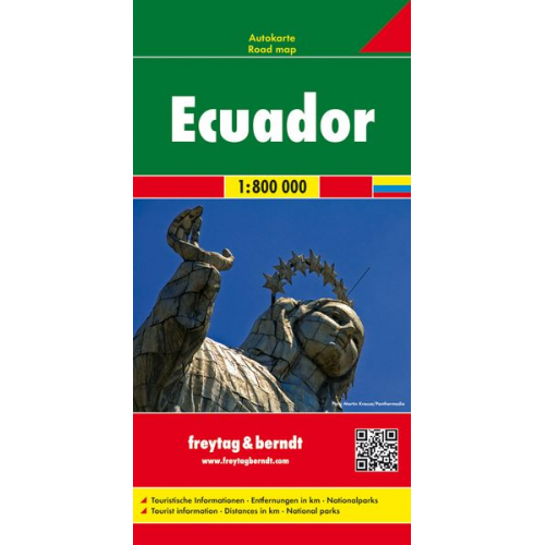 Ecuador, Autokarte 1:800.000