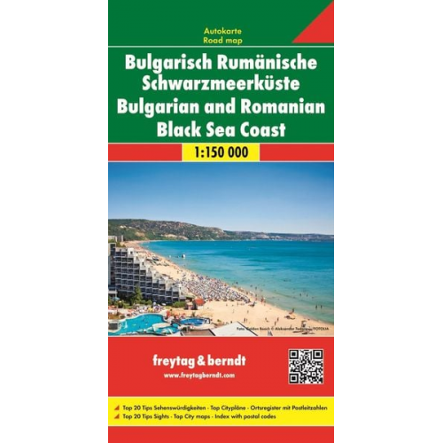 FuB Bulgarisch Rumänische Schwarzmeerküste 1 : 150 000
