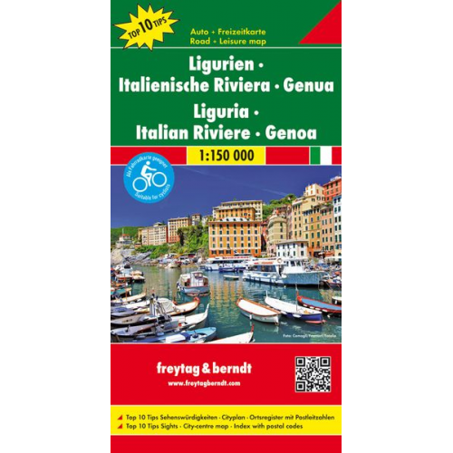 Ligurien - Italienische Riviera - Genua 1 : 150 000