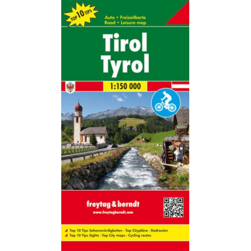 Tirol, Top 10 Tips, Autokarte