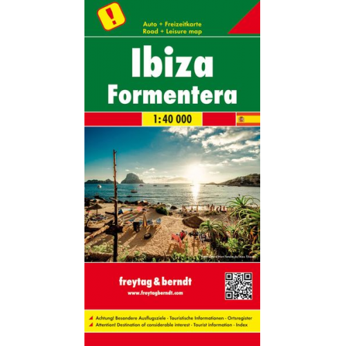 Ibiza . Formentera, Autokarte 1:40.000