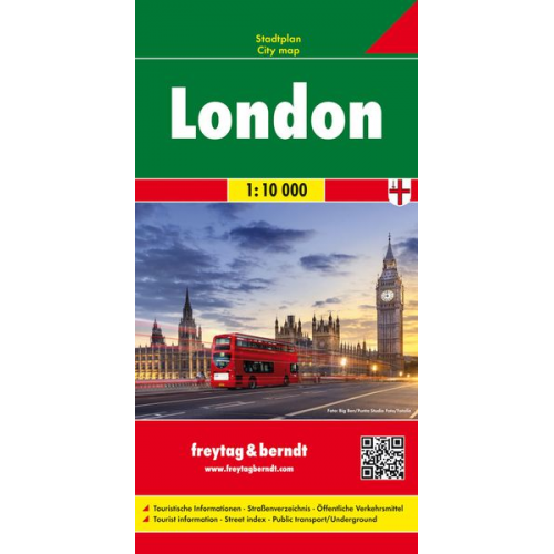 London, Stadtplan 1:10.000