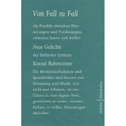 Konrad Rabensteiner - Rabensteiner, K: Von Fall zu Fall