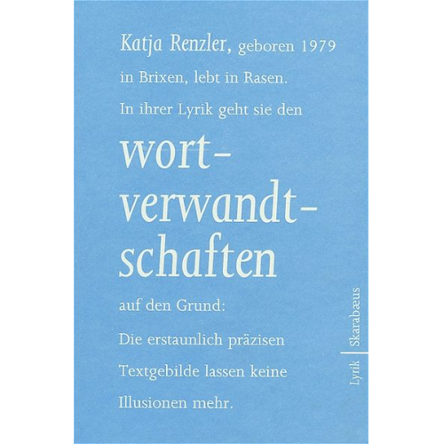 Katja Renzler - Wortverwandtschaften