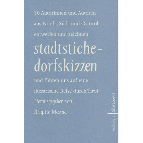 Brigitte Messner - Stadtstiche dorfskizzen