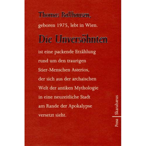 Thomas Ballhausen - Die Unversöhnten