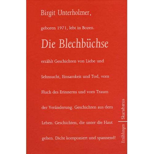 Birgit Unterholzner - Die Blechbüchse