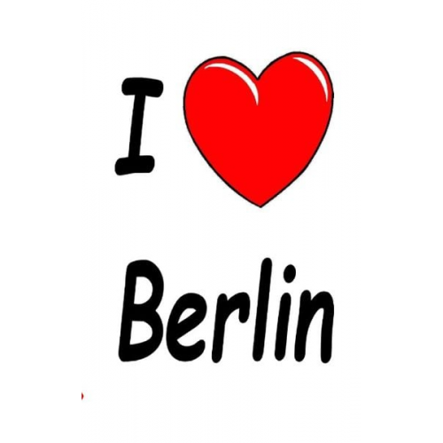 Theo Taane - I Love Berlin - Notebook/Notizbuch