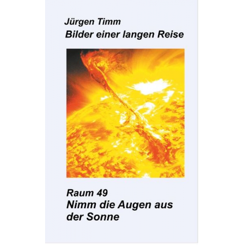 Jürgen Timm - Raum 49 Nimm die Augen aus der Sonne