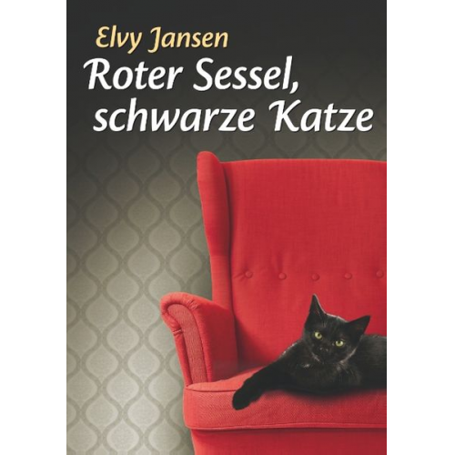 Elvy Jansen - Roter Sessel, schwarze Katze