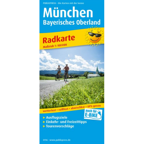 München - Bayerisches Oberland 1:100 000