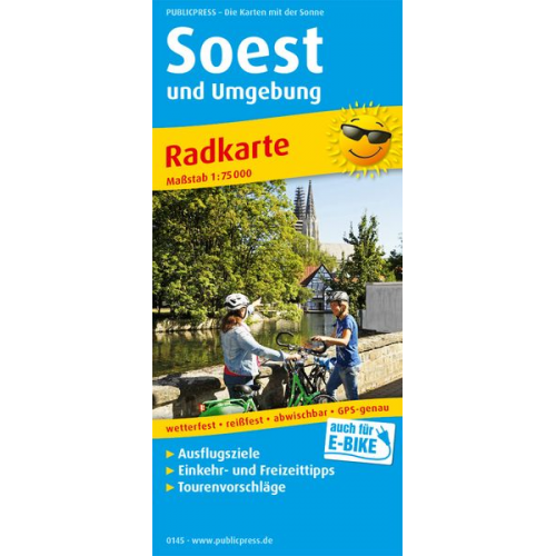 Soest und Umgebung 1:75 000