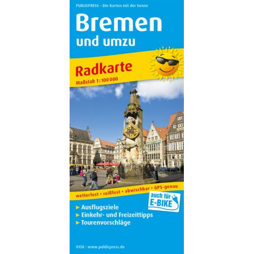 Bremen und umzu 1:100 000