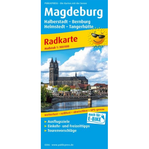 Magdeburg und Umgebung, Halberstadt - Bernburg, Helmstedt - Tangerhütte 1:100 000