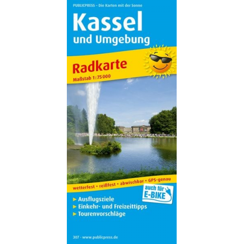 Kassel und Umgebung 1:75 000