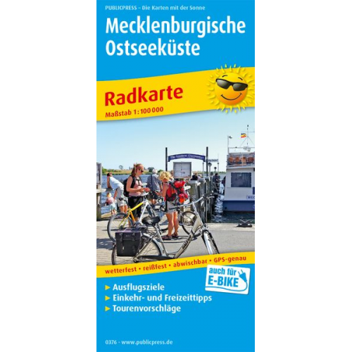 Mecklenburgische Ostseeküste 1 : 100 000