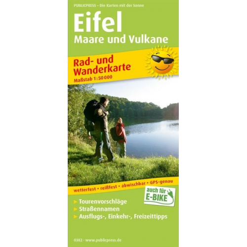 Eifel, Maare und Vulkane 1 : 50 000