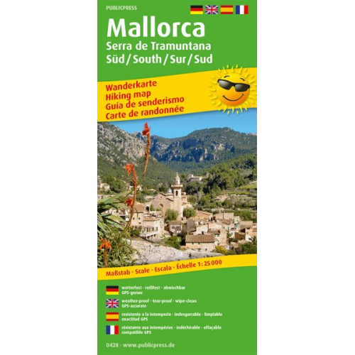 Mallorca - Serra de Tramuntana Sur/Süd /South/Sud 1:25 000