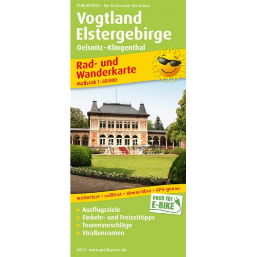 Vogtland - Elstergebirge 1:50 000