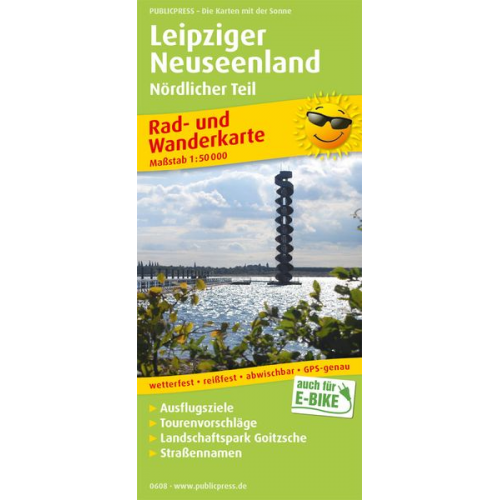 Leipziger Neuseenland Nördlicher Teil 1:50 000