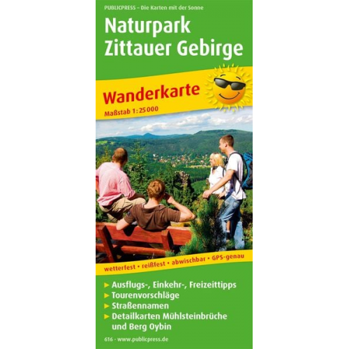 Naturpark Zittauer Gebirge 1:25 000