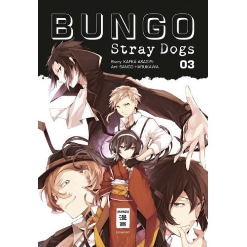 Kafka Asagiri Sango Harukawa - Bungo Stray Dogs Bd. 3