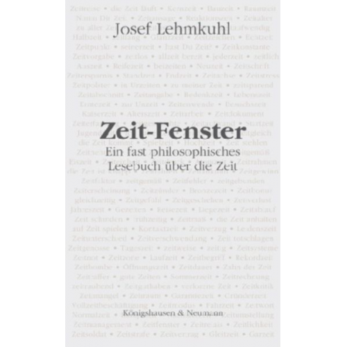 Josef Lehmkuhl - Zeit-Fenster