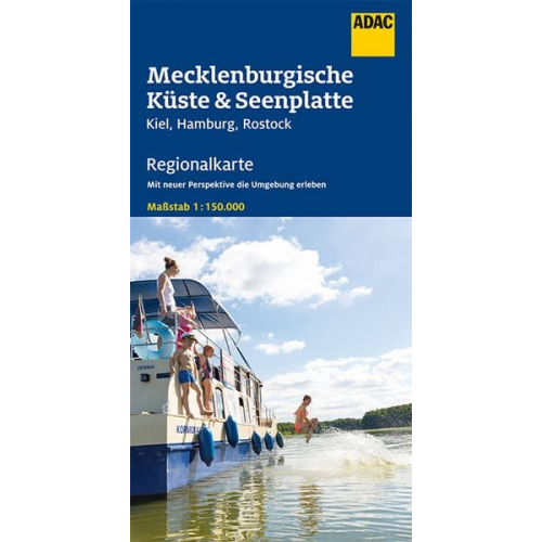 ADAC Regionalkarte Deutschland Blatt 2 Mecklenburgische Küste und Seenplatte